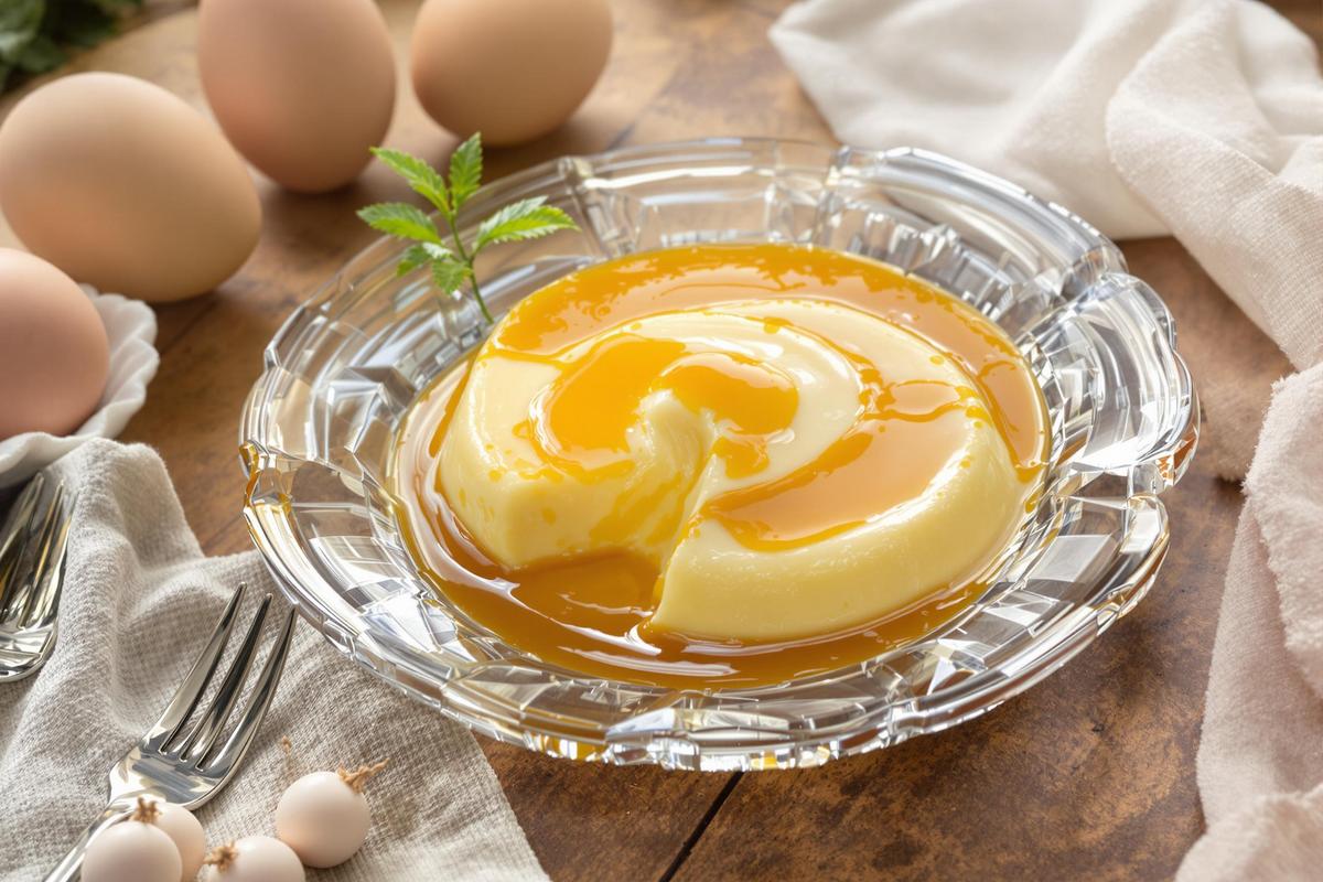 Mes amis en demandent à chaque fois qu'on se voit : voici notre recette de crème aux oeufs pour le dessert